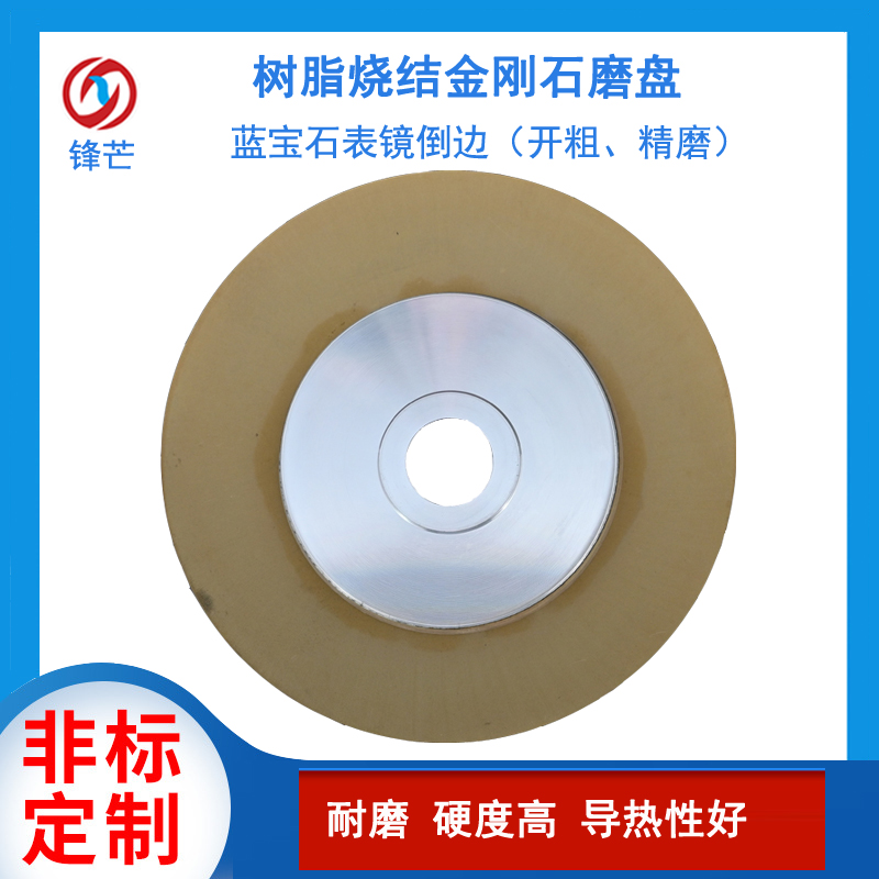 金剛石平面磨盤樹脂燒結(jié)砂輪陶瓷磨輪玻璃合金材料粗加工精磨