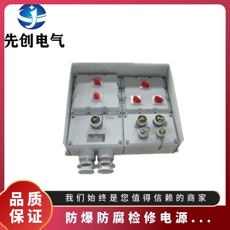 先創(chuàng)防爆檢修電源插座箱定制\/質保一年\/無憂