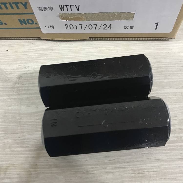 CN-T03-2-11管式單向閥NACHI越銷售CN-T03-1-11