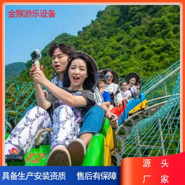 景區(qū)管式滑車戶外刺激好玩的游樂設(shè)備管軌式滑道網(wǎng)紅打卡設(shè)施