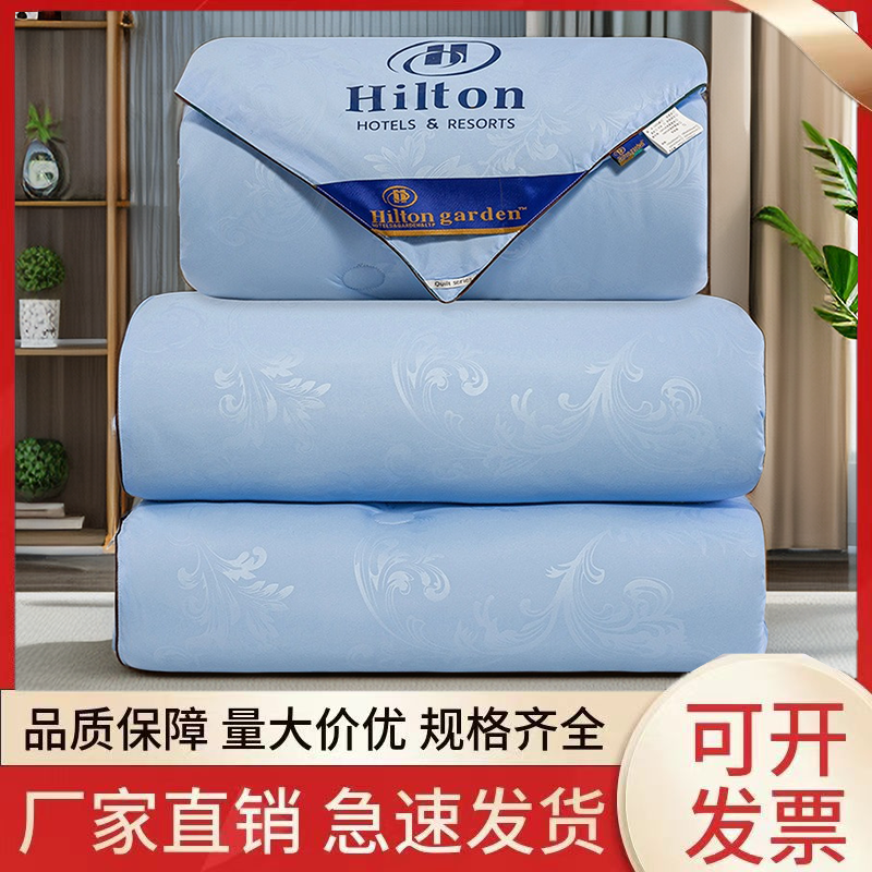 酒店布草禮品空調(diào)被民宿純棉桑蠶絲被雙人春秋被床上用品生產(chǎn)廠(chǎng)家