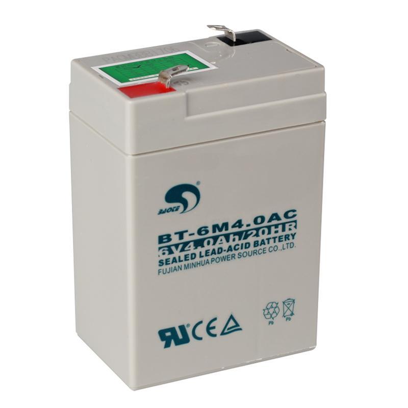 賽特BT-6M4.0AC(6V4Ah\/20HR)電子秤、童車專用免維護(hù)蓄電池
