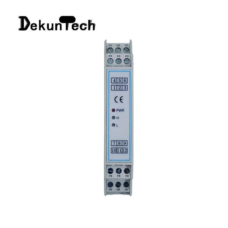 DK3072高精度PT100熱電阻信號(hào)輸入型二進(jìn)二出隔離變送器