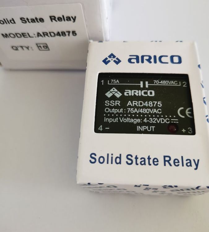 長新繼電器ARICO固態(tài)繼電器ARD4875一站式服務(wù)