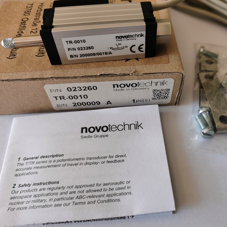 德國novotechnik位移傳感器TR10電子尺可變電阻器TR-0010