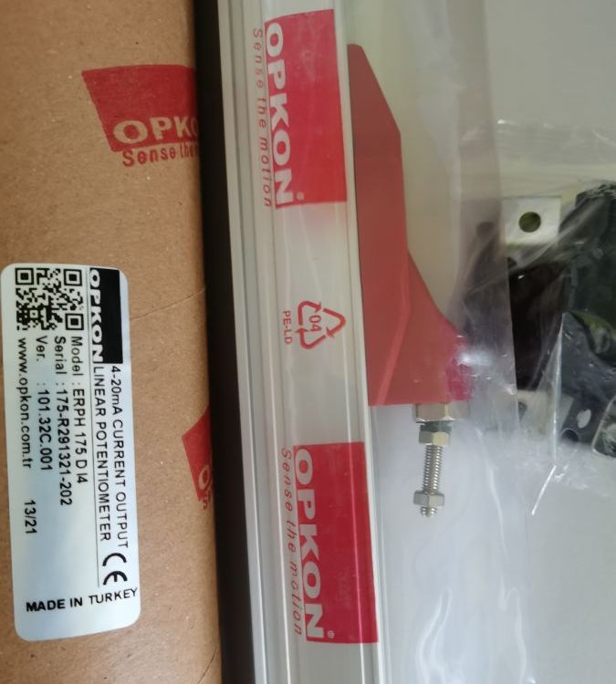 土耳其OPKON電位器位移傳感器歐普康電子尺ERPH175DI4
