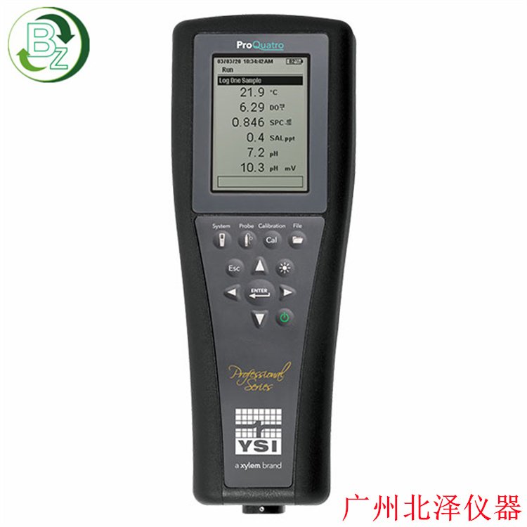 YSIProQuatro便攜式多參數(shù)水質(zhì)分析儀測(cè)量PH電導(dǎo)率DO離子等