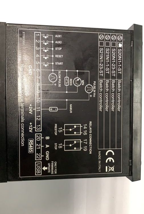 意大利SENECA數(shù)字指示器S20ADP-IP65,S20N1-1-ST,S20N1-23-ST