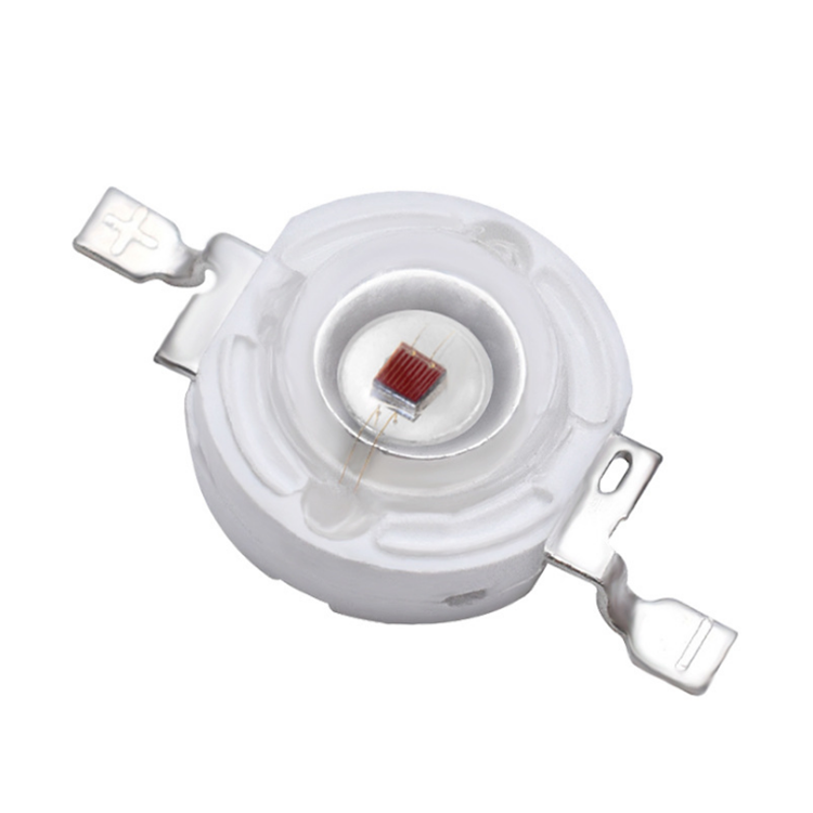 高亮白光仿流明燈珠350mA黃藍(lán)綠橙粉色led1w大功率紅光