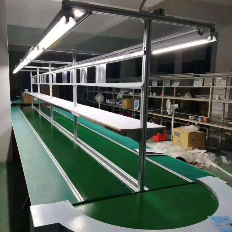 供應(yīng)流水生產(chǎn)線皮帶輸送機(jī)車間流水線工作臺(tái)