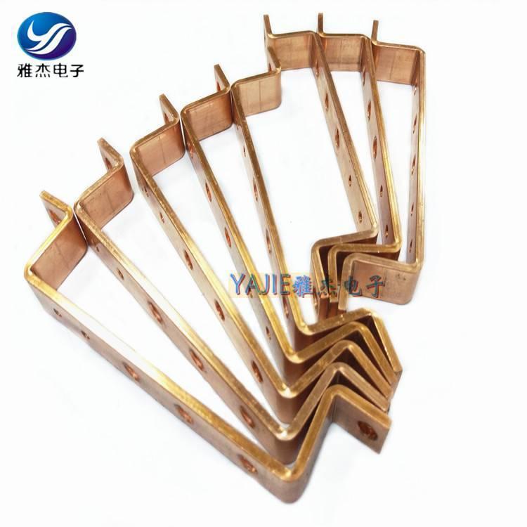 上海噴涂硬銅排環(huán)氧樹(shù)脂涂層絕緣銅排連接片跨接片導(dǎo)電T2紫銅排