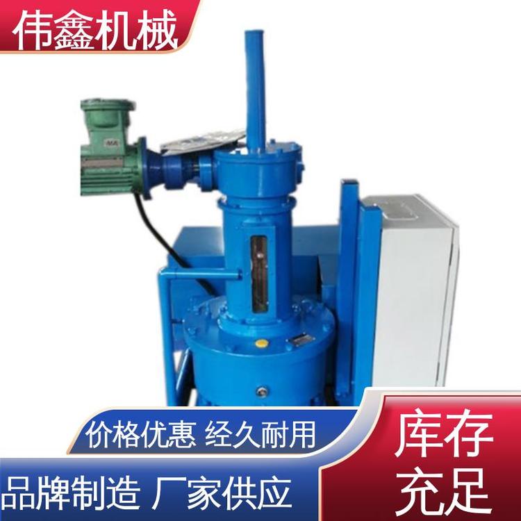 偉鑫污泥濃縮刮渣機大扭矩手動提升中心傳動刮泥機減速機