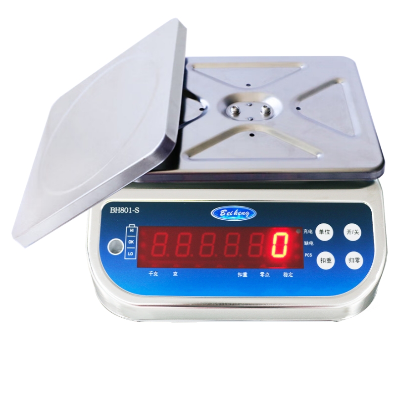 朗科不銹鋼稱防水秤包裝稱重食品廠用雙面顯示可防水3kg6kg15kg