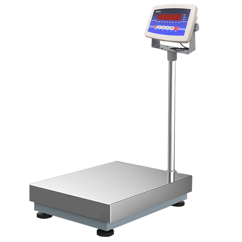 朗科工業(yè)電子秤落地式臺(tái)秤面尺寸400*500mm載重150kg\/20g