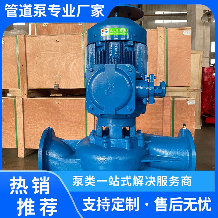 山川泵業(yè)125LP4-3.0冷卻塔專用水泵蒸發(fā)器循環(huán)泵不銹鋼葉輪鑄鐵泵體（請詢價）