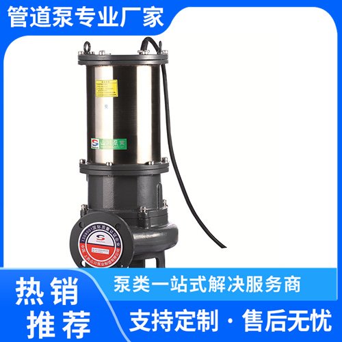 DN65污水泵不銹鋼潛水排污泵耐酸堿防腐蝕無堵排水泵（請詢價）