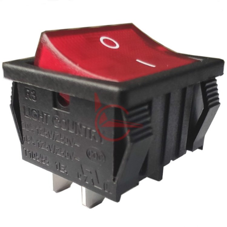 R395四腳帶燈翹板船型開關(guān)廠商亮群電子制氧機(jī)