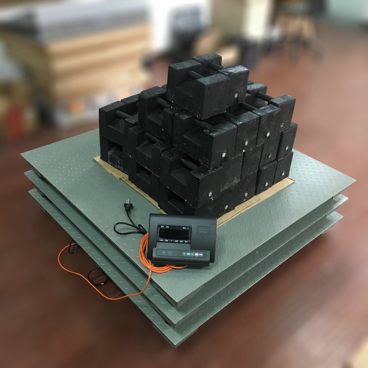 帶打印功能2噸地磅稱廠家1000kg\/0.2kg帶打印標(biāo)簽電子平臺(tái)