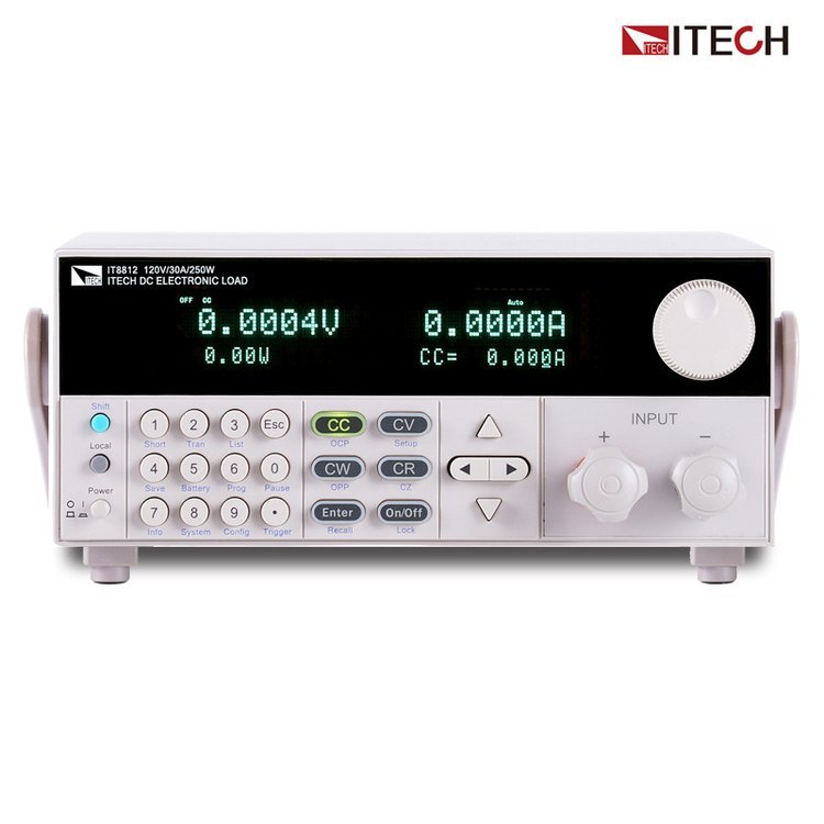艾德克斯IT8812B直流電子負載500V\/15A\/200W