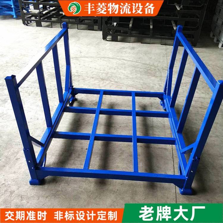 豐菱折疊布匹籠***存放貨架倉庫用非標(biāo)定制