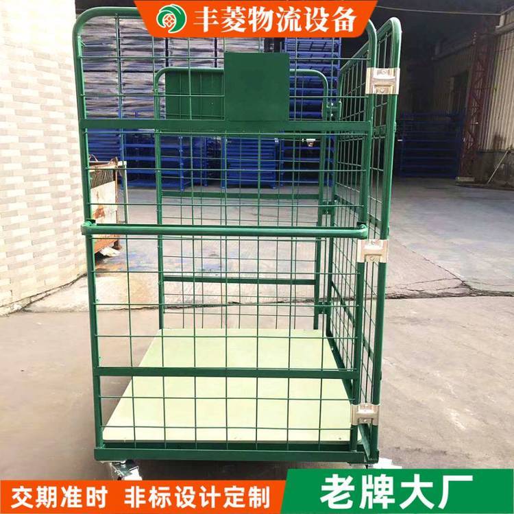 豐菱物流臺車快遞周轉(zhuǎn)車揀貨物流臺車工業(yè)用周轉(zhuǎn)車設(shè)計FLC007