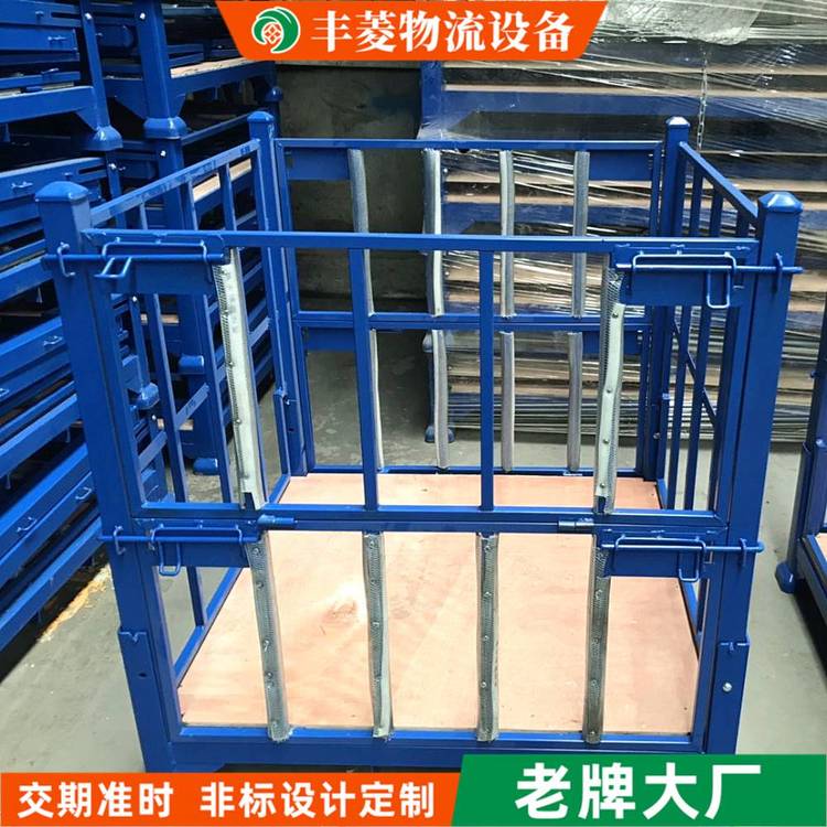 豐菱放布的架子訂做非標(biāo)倉(cāng)庫(kù)重疊布架堆垛式倉(cāng)儲(chǔ)籠訂做非標(biāo)倉(cāng)儲(chǔ)貨架定制FLJ005