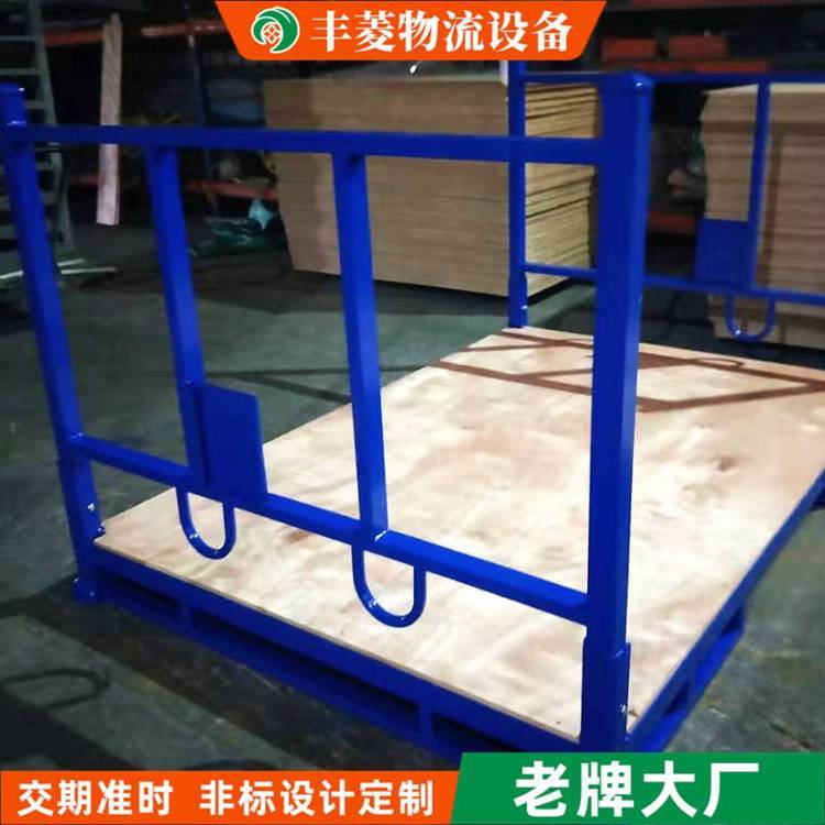 豐菱倉(cāng)庫(kù)折疊架定做金屬固定式堆垛架面料倉(cāng)庫(kù)堆垛貨架定做輕型倉(cāng)庫(kù)貨架批發(fā)FLJ003
