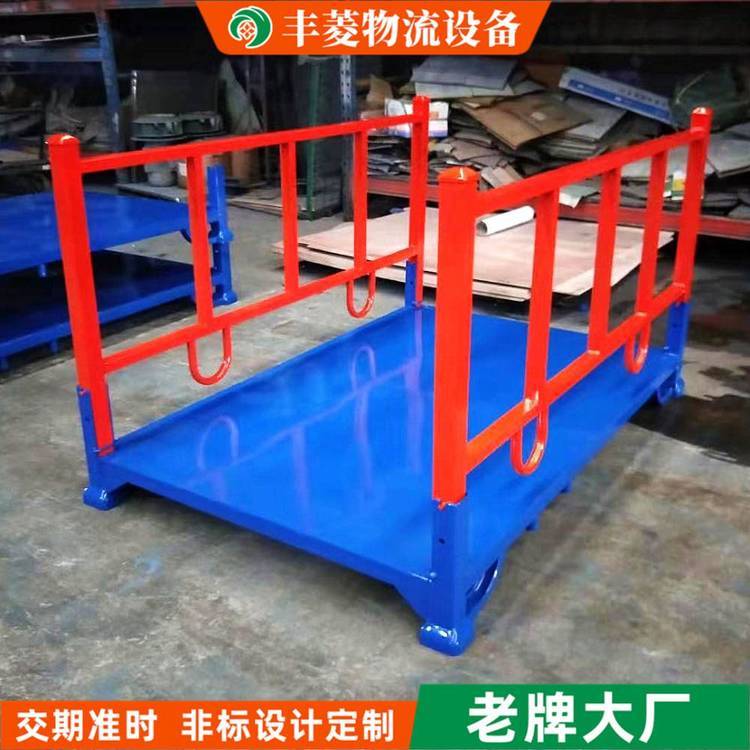 豐菱折疊架訂制冷庫可拆疊堆垛架布料堆垛貨架訂制批發(fā)倉庫貨架FLJ002