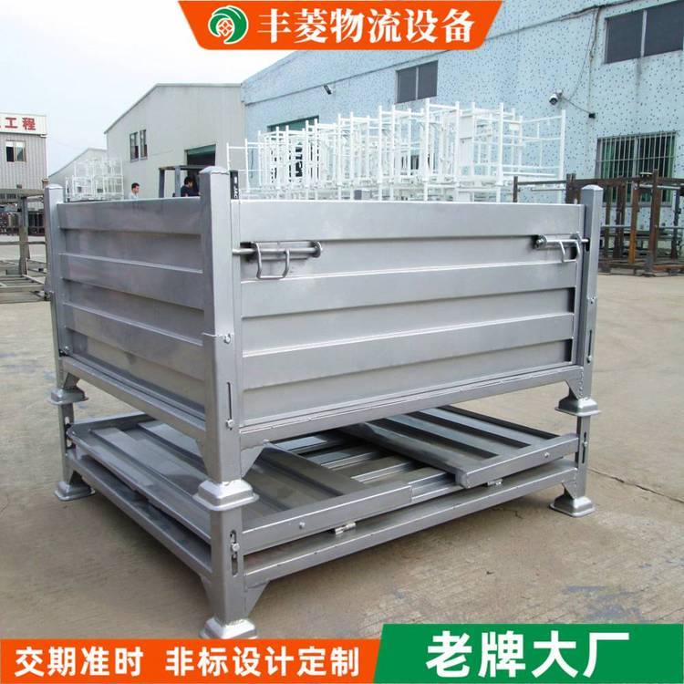 豐菱鐵框周轉箱重型周轉箱金屬周轉箱訂制鋼制果品周轉箱ZZX002