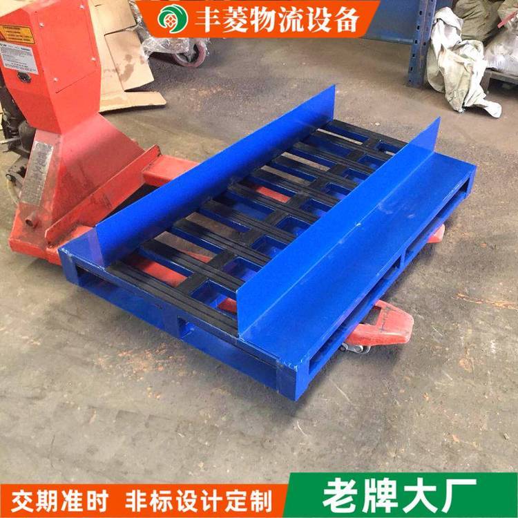 豐菱鐵叉車托盤重型不銹鋼卡板鐵質(zhì)托盤訂制車間***鋼制托盤供應FLP002