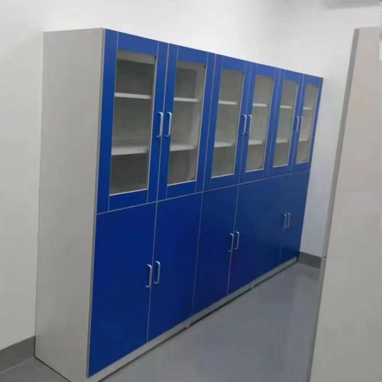 鑫廣實(shí)驗(yàn)室器皿柜木質(zhì)環(huán)保顆粒板化驗(yàn)室邊臺家具