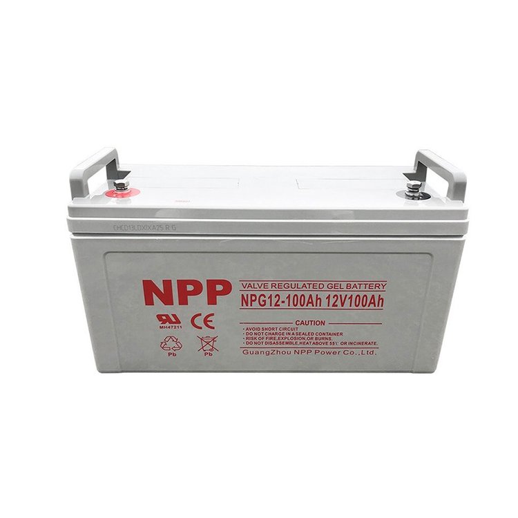 NPP耐普蓄電池NP12-100膠體免維護直流屏12V100AHUPS備用電源