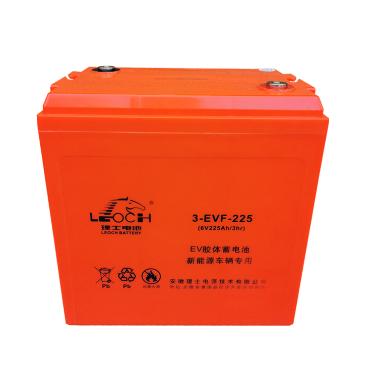 理士雷神動(dòng)力蓄電池3-EVF-225LEOCH電瓶6V225AH洗地機(jī)環(huán)衛(wèi)車(chē)電池