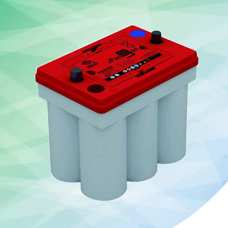 雙登鉛碳卷繞式蓄電池6SPB4012V40AH汽車啟動(dòng)通用D34D31AD35電瓶
