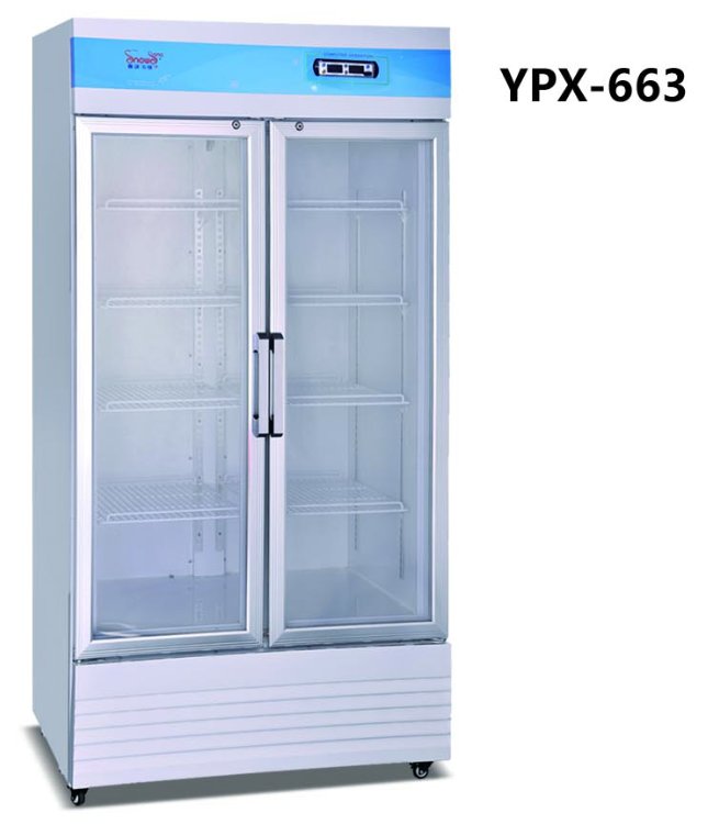 傲雪SMT錫膏冰箱2-8℃細(xì)胞儲存箱生物疫苗冷藏箱展示柜YPX-663