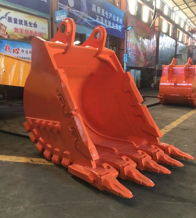 SH230挖掘機(jī)加強(qiáng)斗液壓巖石斗耐磨又抗彎礦石石場等惡略工況常用