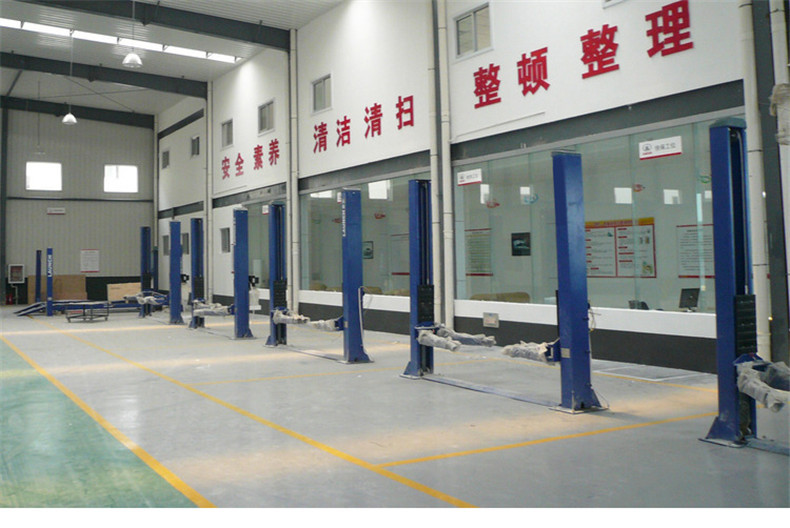 九恒精品汽車舉升機汽修液壓升降機固定式升降平臺實體定制