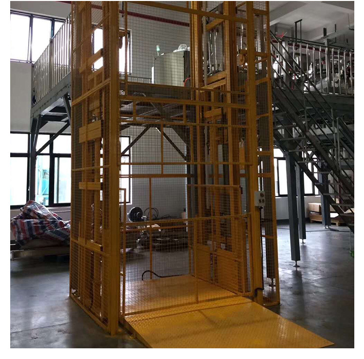 九恒防爆貨梯簡易倉庫貨運電梯二層導軌式升降機安裝方便可定制