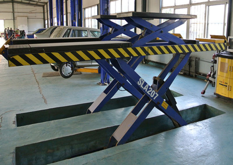 九恒定制固定式升降機(jī)汽車舉升機(jī)提升機(jī)導(dǎo)軌式升降平臺