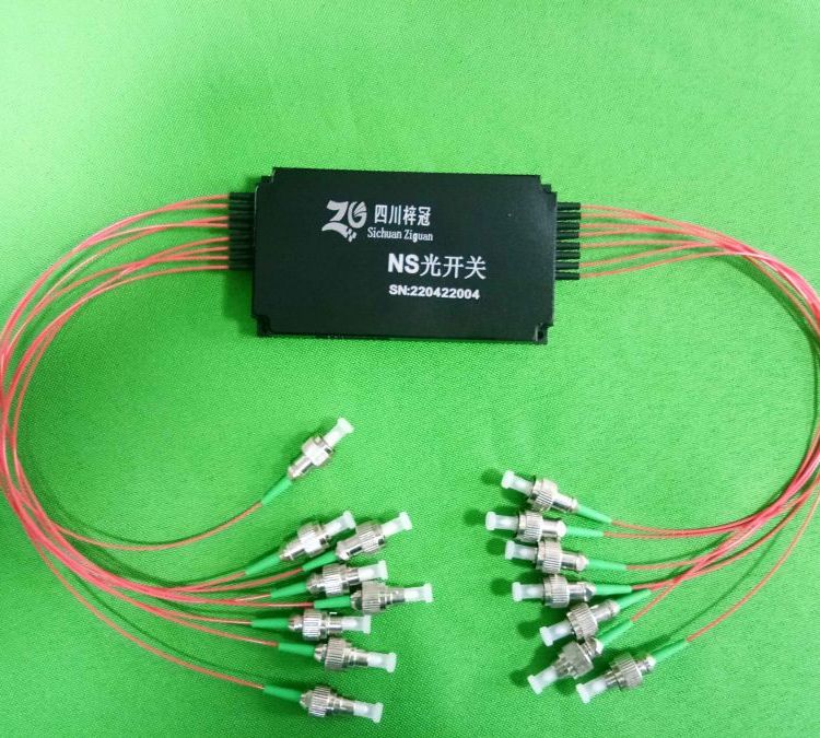 梓冠光電納秒（NS）光開關(guān)功耗低切換速度快穩(wěn)定性損耗低