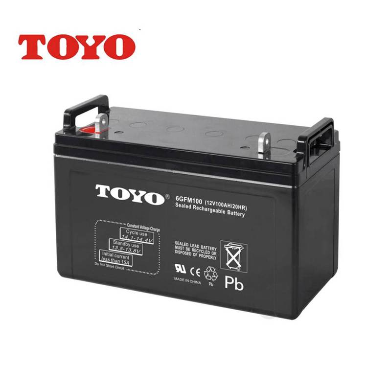 TOYO東洋蓄電池6GFM120免維護(hù)12V120AH機(jī)房應(yīng)急備用電瓶