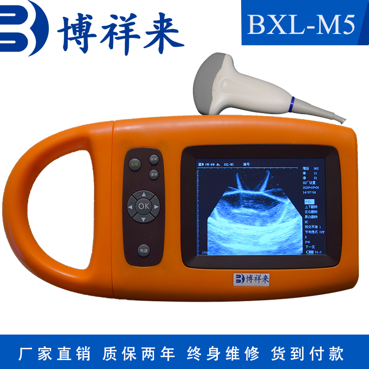 母豬懷孕做b超種豬場(chǎng)B超機(jī)博祥來(lái)豬用B超測(cè)孕儀