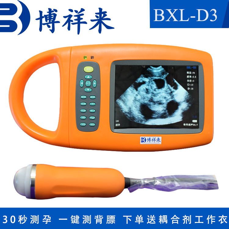 畜牧家畜測(cè)孕儀器母豬b超妊娠檢測(cè)儀器博祥來(lái)豬用背膘儀