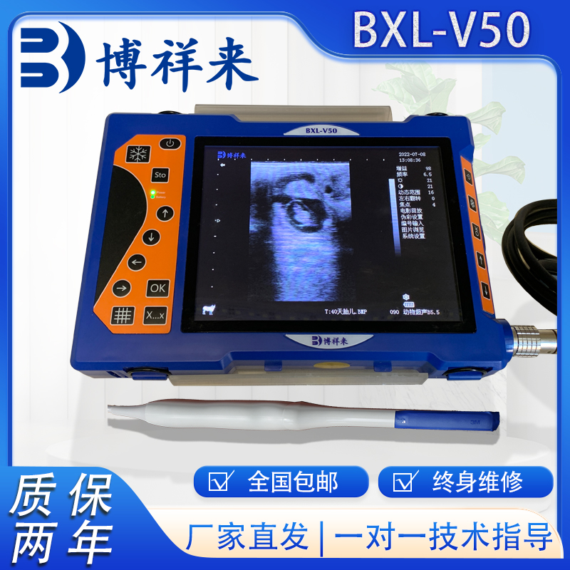 豬羊犬B超儀羊多胎檢測儀器博祥來羊用B超機廠家