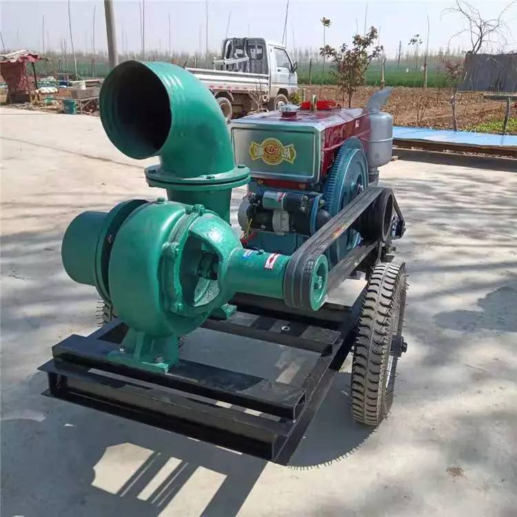 拖拉機680大流量水泵柴油水冷離心泵抗洪排水泵