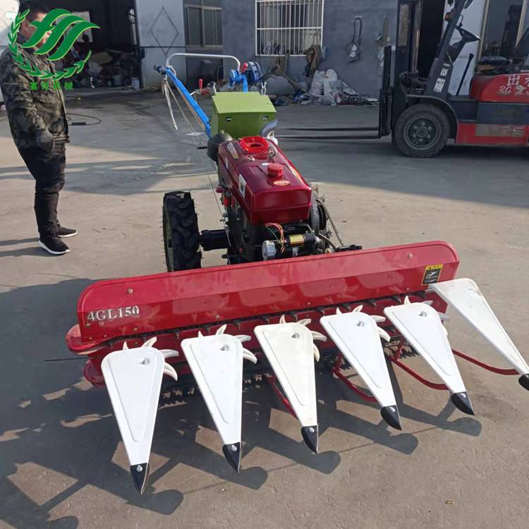 手扶拖拉機(jī)麥子割曬機(jī)玉米秸稈收割機(jī)辣椒秧收獲機(jī)