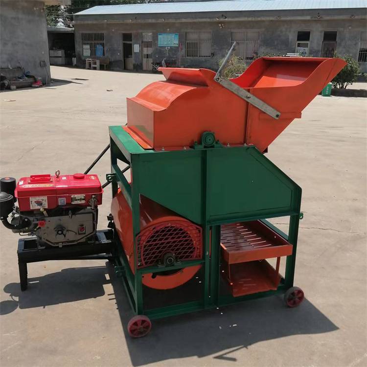 花生摘果機全自動花生脫粒機1500型一次性脫秧