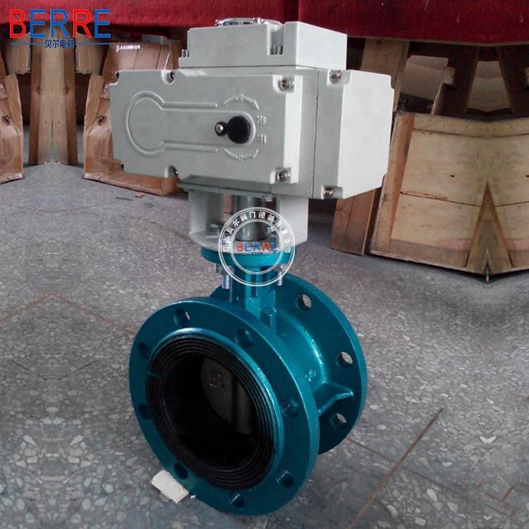 貝爾閥門開關(guān)型電動(dòng)法蘭蝶閥D941X-10DN65價(jià)格低供貨快