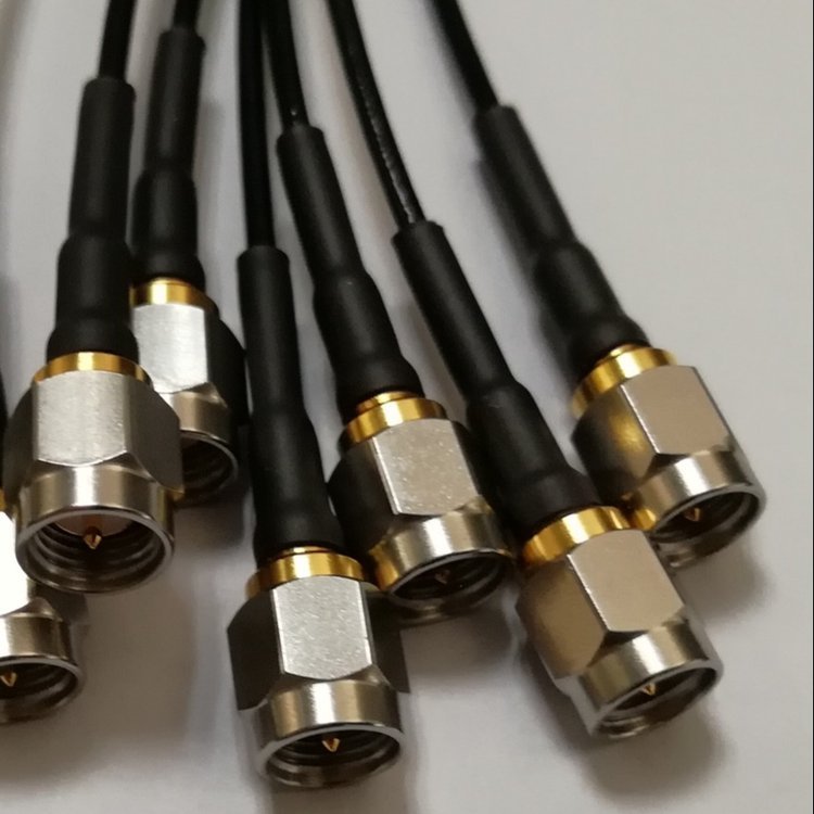 奧納6G低損射頻探針轉(zhuǎn)接線SMAJ-178ML51-350