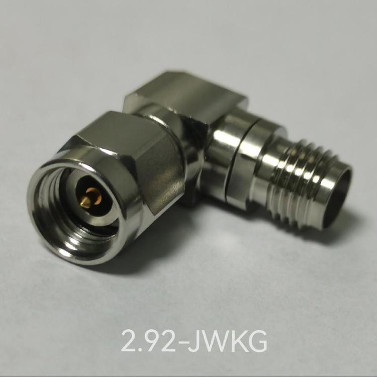 奧納科技2.92公轉母90度彎頭射頻轉接器2.92-JWKG通訊用